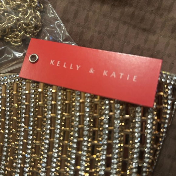 Kelli &  Katie gold and silver hand bag/purse - Picture 2 of 11